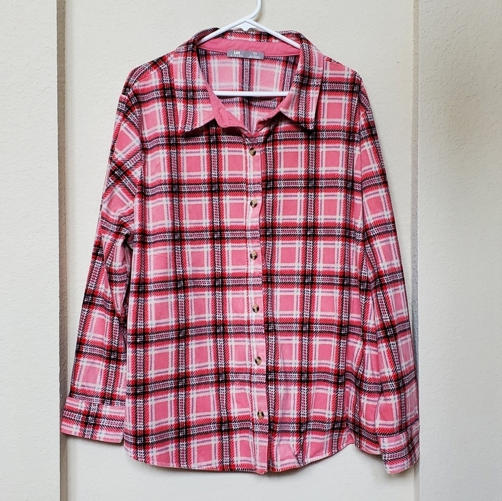 Lee RIDERS Fleece Flannel Size XXXL